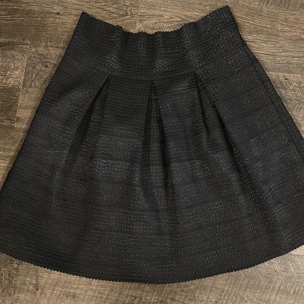 NEW Ann Taylor A-Line  Black Skirt - SIZE 14